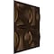 Ekena Millwork 19 5/8in. W x 19 5/8in. H York EnduraWall Decorative 3D Wall Panel Covers 2.67 Sq. Ft. WP20X20YOCAB - alternate 2